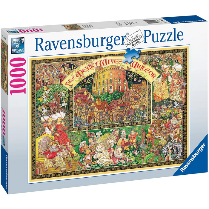 Ravensburger - 16809 | Windsor Wives - 1000 Piece Puzzle