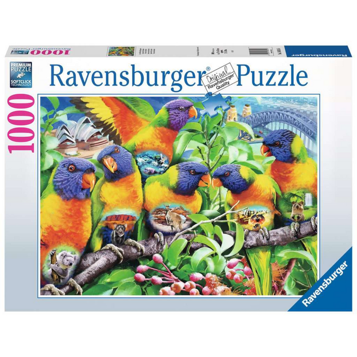 Ravensburger - 16815 | Land of the Lorikeet - 1000 PC Puzzle