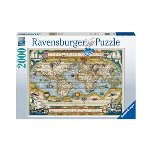Ravensburger - 16825 | Around the World - 2000 PC Puzzle
