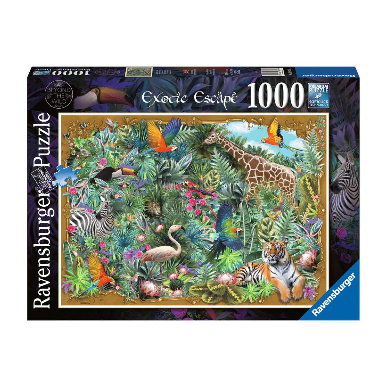 16827 - Puzzles adultes - Puzzle 1000 pièces - Evasion exotique