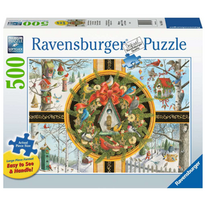 Ravensburger - 16835 | Christmas Songbirds - 500 PC Puzzle