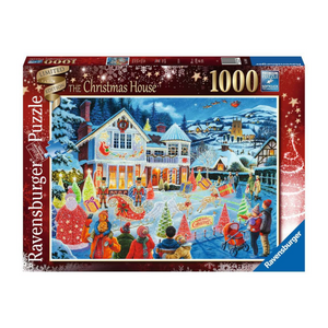 Ravensburger - 16849 | The Christmas House - 1000 PC Puzzle