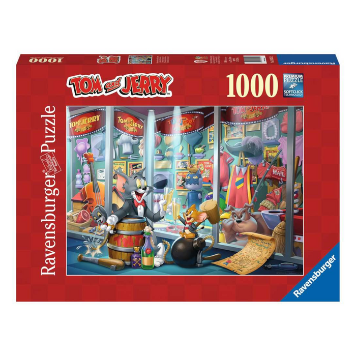 Ravensburger - 16925 | Tom & Jerry Hall of Fame - 1000 PC Puzzle