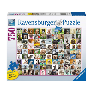 Ravensburger - 16939 | 99 Lovable Dogs - 750 PC Puzzle
