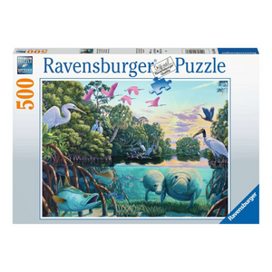 Ravensburger - 16943 | Manatee Moments - 500 PC Puzzle