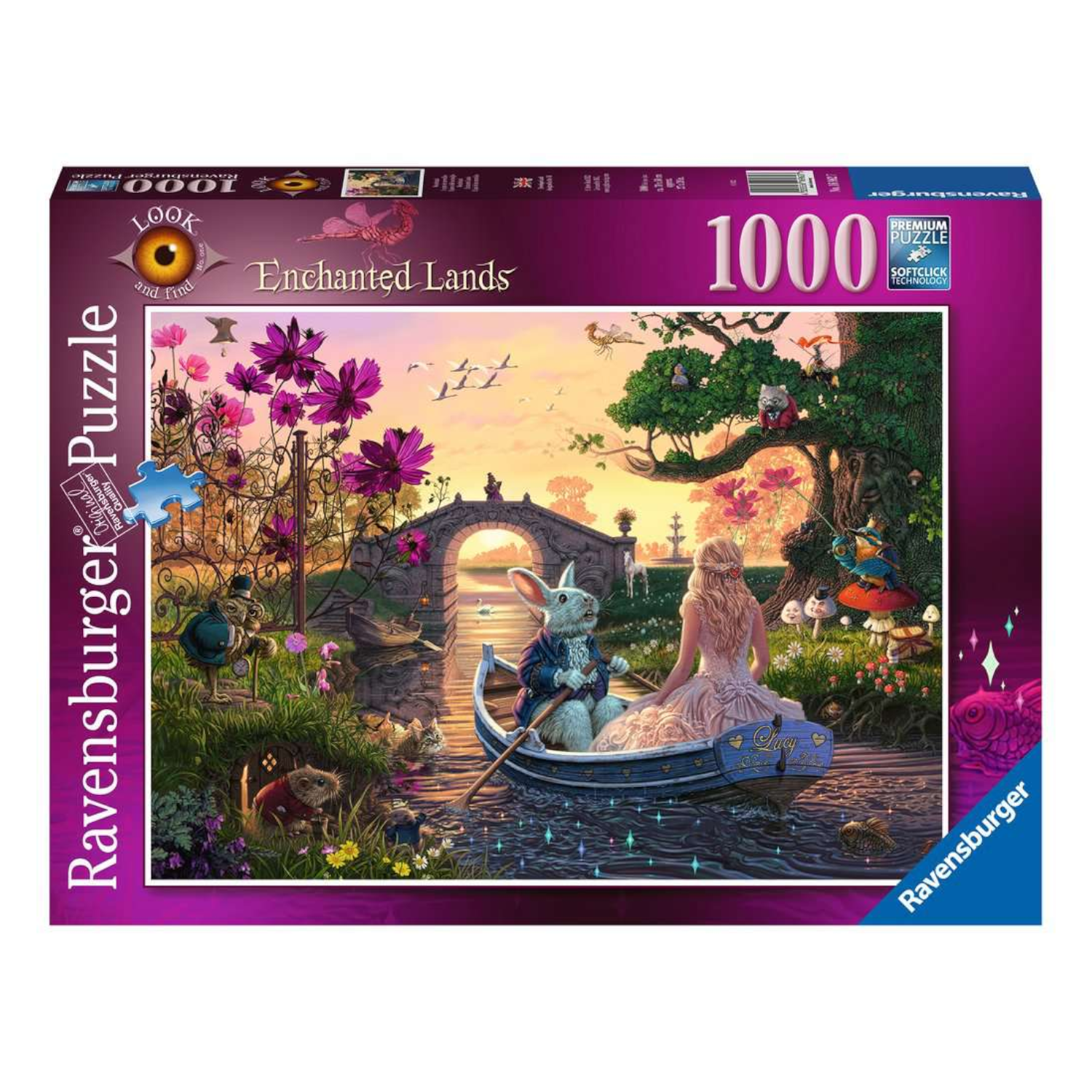 Ravensburger - 16962  Enchanted Lands 1000PC – Castle Toys