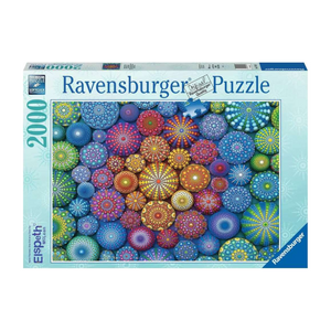 Ravensburger - 17134 | Radiating Rainbow Mandala 2000PC PZ