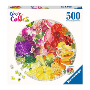 Ravensburger - 17169 | Circle of Colors Fruits and Vegetables 500PC PZ