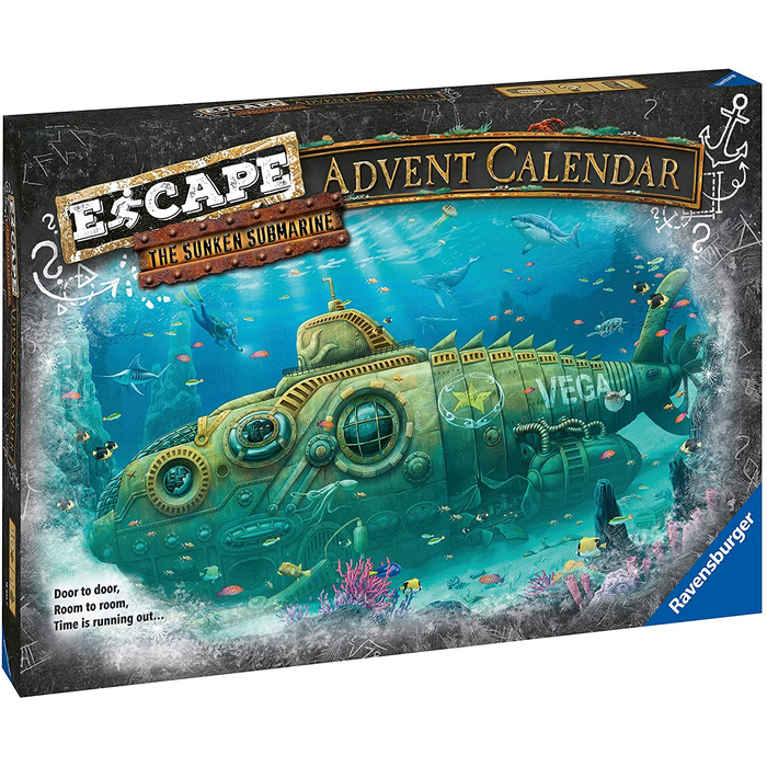 Ravensburger - 20010 | Escape Advent Calendar - Submarine