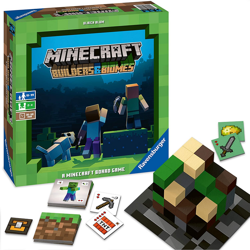 Ravensburger - 26132 | Minecraft Board Game