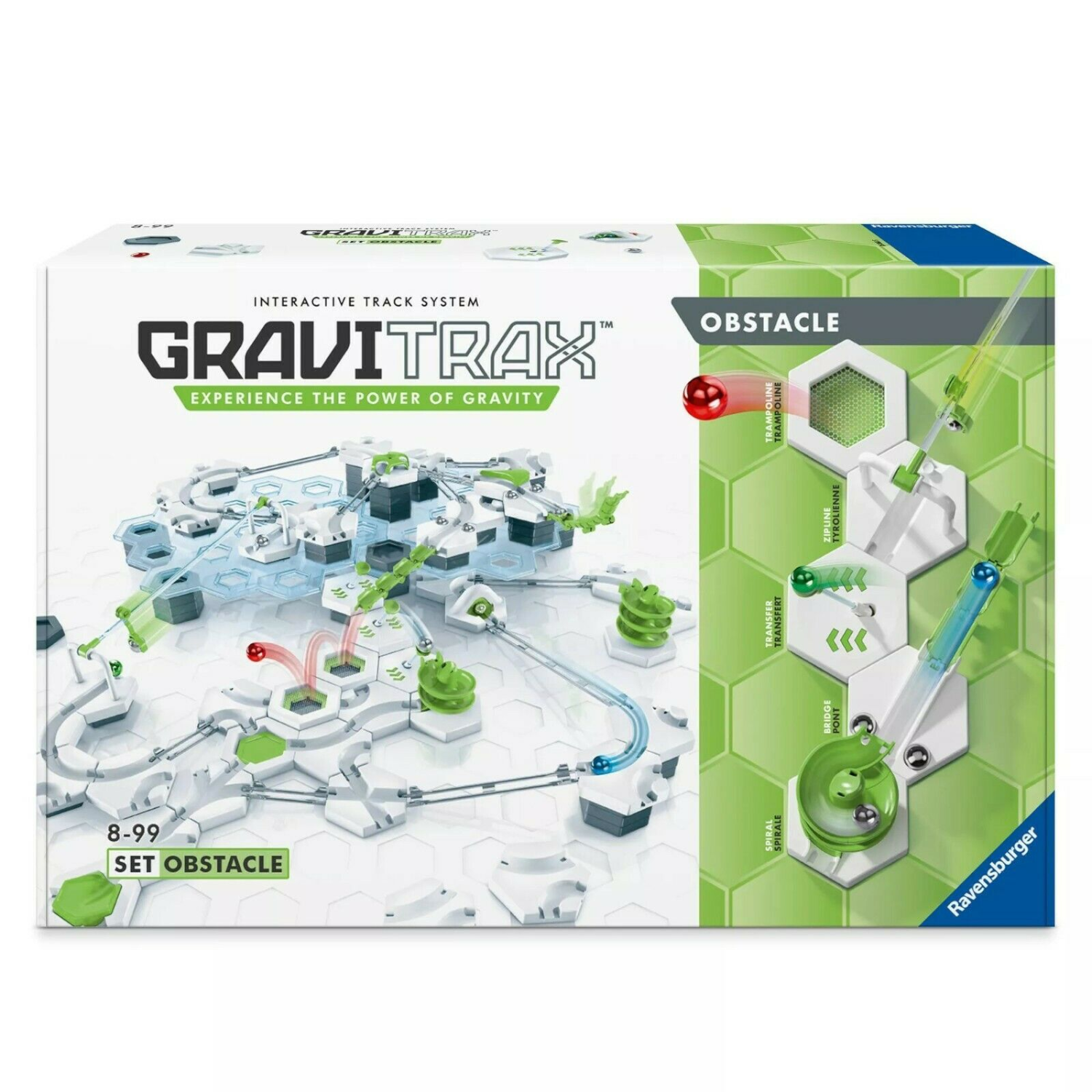 GRAVITRAX OBSTACLE COURSE SET 186 PC CANNON ZIPLINE GRAVITY RACE STARTER ++  NEW