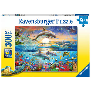 Ravensburger - 12895 | Dolphin Paradise 300 Piece Puzzle