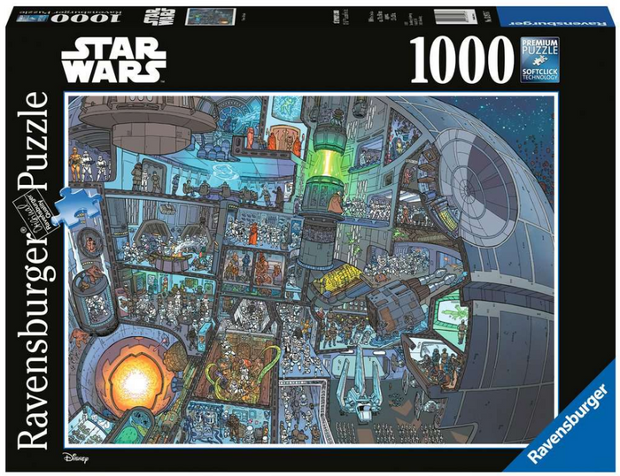 Ravensburger - 13976 | Where's Wookie? - 1000 PC Puzzle