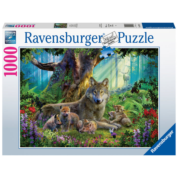 Ravensburger - 15987 | Wolves in the Forest - 1000 PC Puzzle