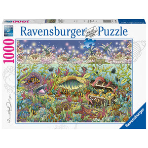 Ravensburger - 15988 | Underwater Kingdom at Dusk 1000 Piece Puzzle