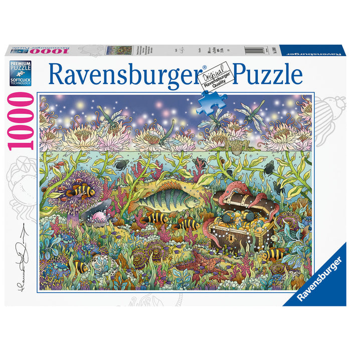 Ravensburger - 15988 | Underwater Kingdom at Dusk - 1000 PC Puzzle