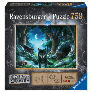 Ravensburger - 16434 | The Curse of the Wolves 759 Piece Escape Puzzle