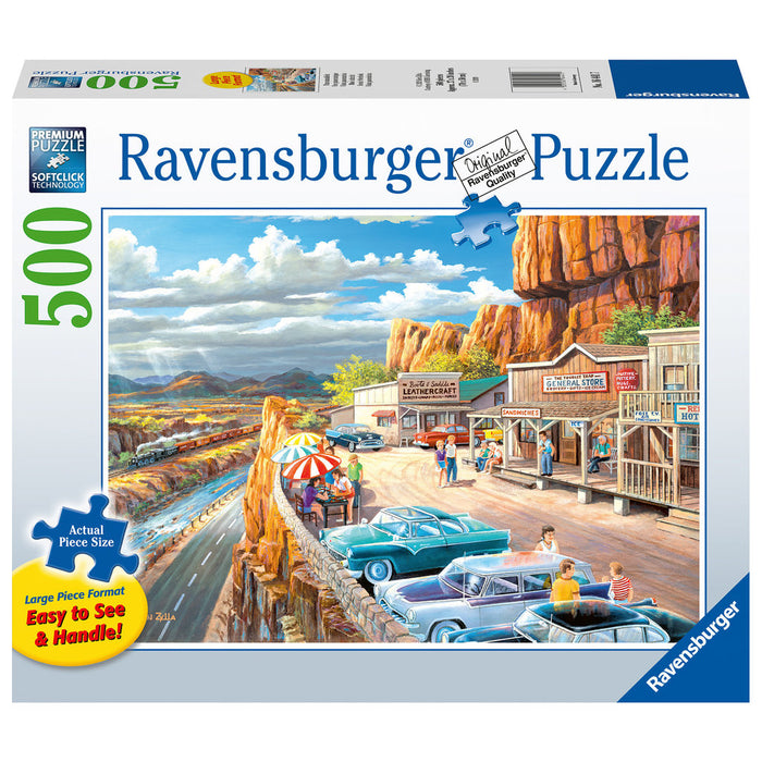 Ravensburger - 16441 | Scenic Overlook - 500 PC Large Format Puzzle