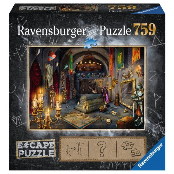 Ravensburger - 19961 | Vampire Castle - 759 Piece Escape Puzzle