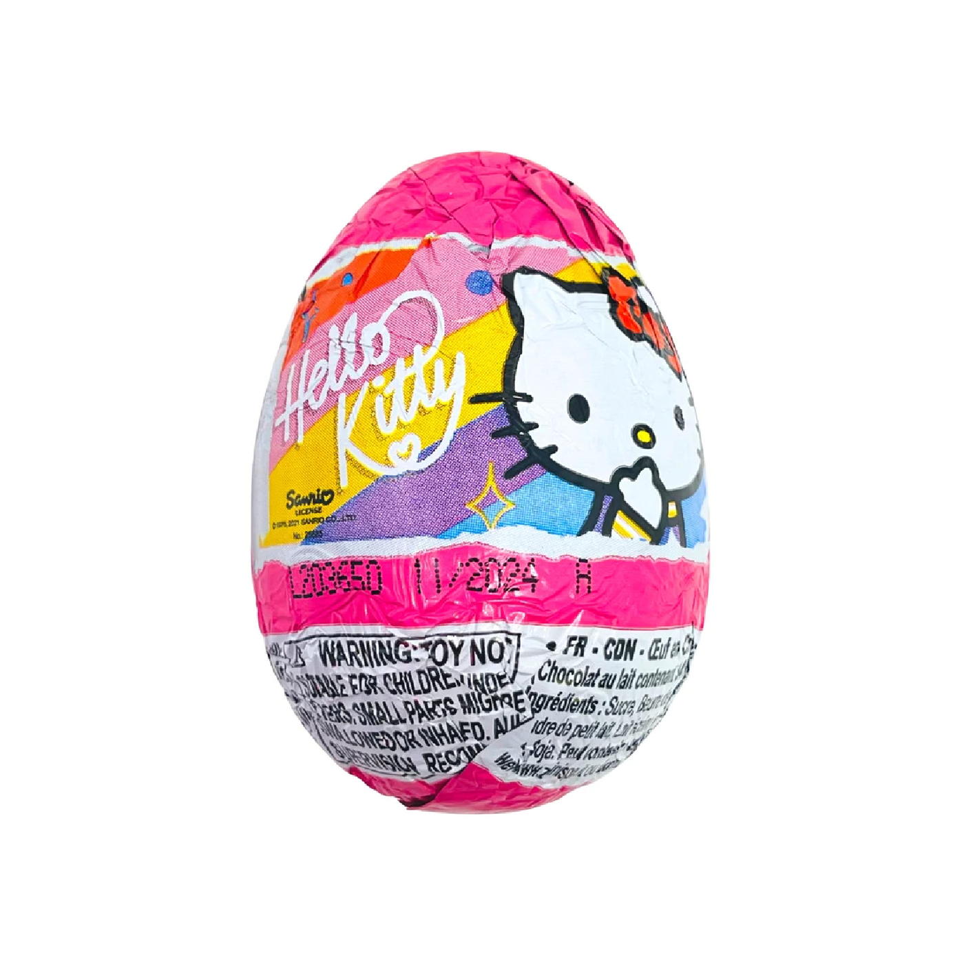 Zaini 5739 Hello Kitty Chocolate Egg One per Purchase