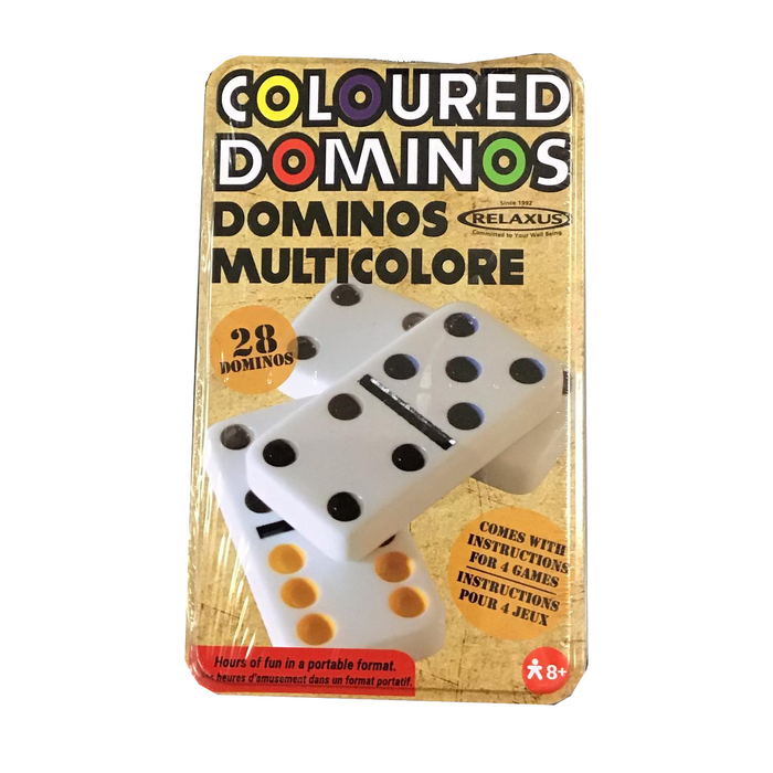 5 | Coloured Domino In Tin
