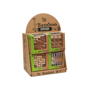 Relaxus - L00775 | Assorted Eco Bamboo Board Game: One per Purchase