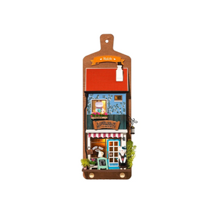 Robotime - DS026 | DIY Wall Hanging Miniature House Kit - Aroma Toast