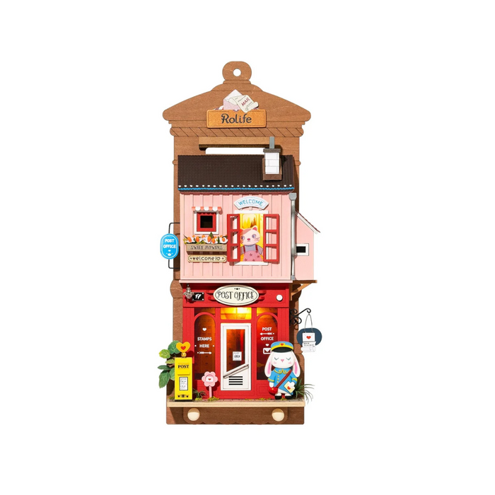 2 | DIY Wall Hanging Miniature House Kit - Love Post Office