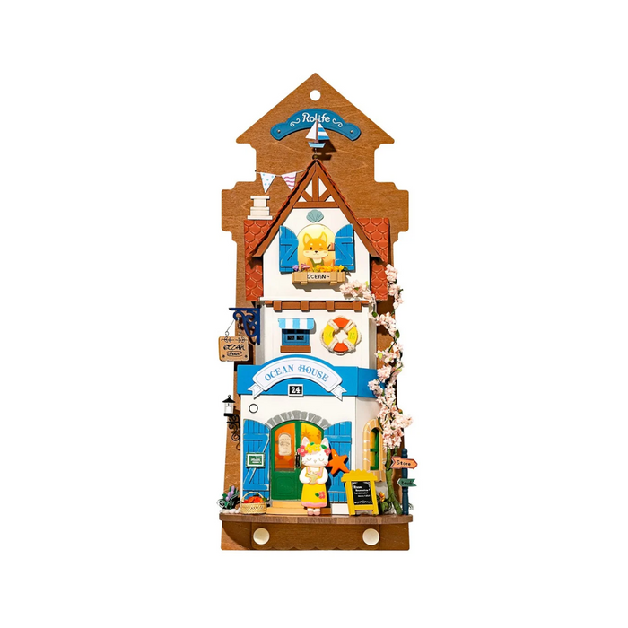4 | DIY Wall Hanging Miniature House Kit - Island Dream Villa