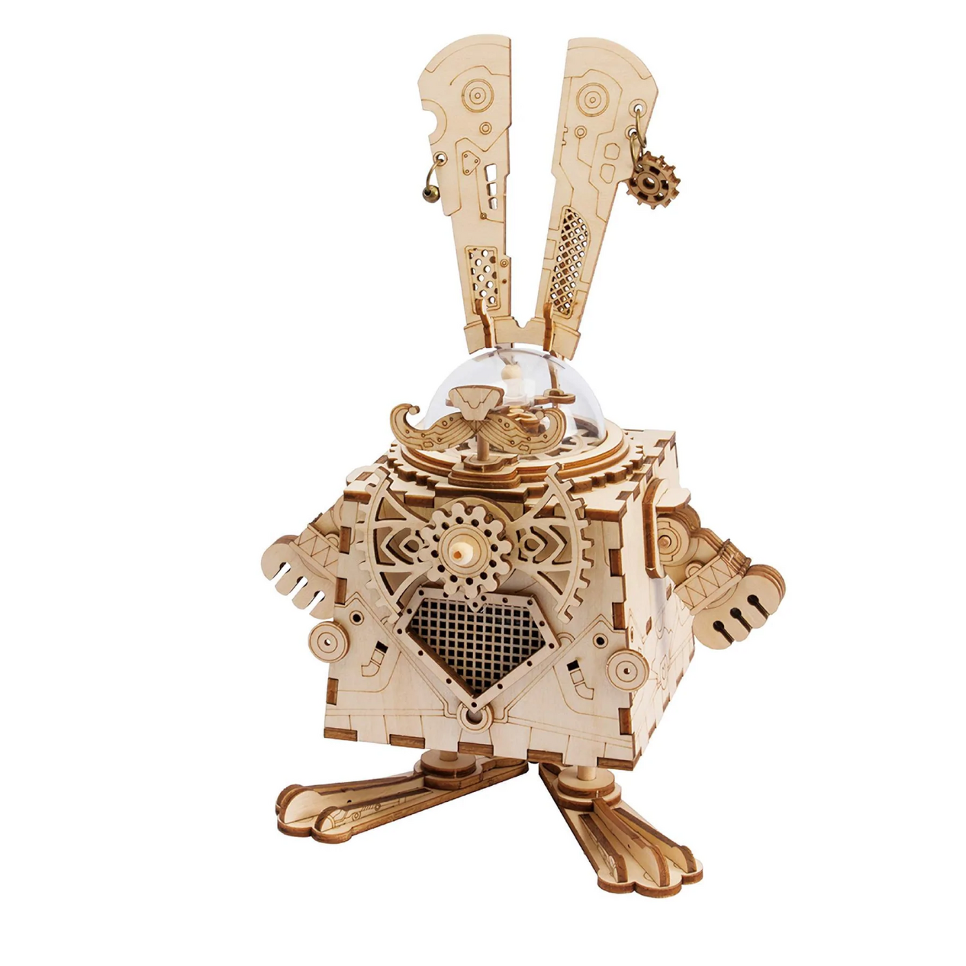 Rolife AM481 DIY Bunny Wooden Music Box