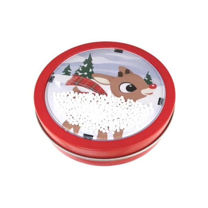 1 | Rudolph Snow Globe Candy Tin