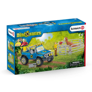 Schleich - 41464 | Off-Road Vehicle w/ Dino Outpost