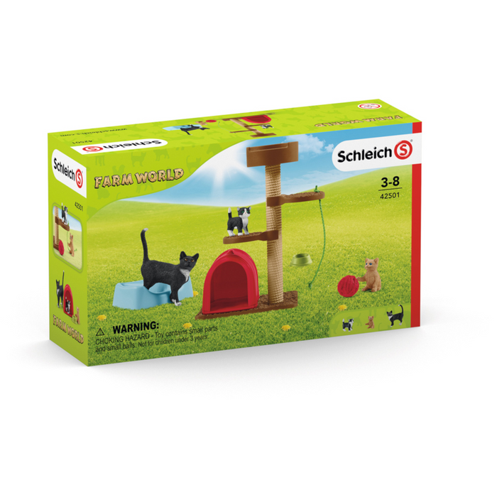 Schleich - 42501 | Farm World - Playtime for Cute Cats