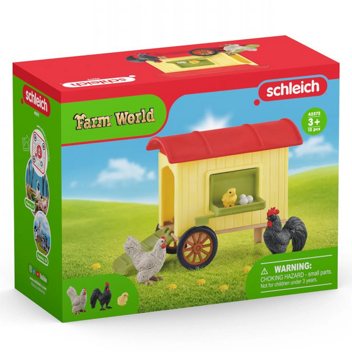 Schleich - 42572 | Farm World: Mobile Chicken Coop
