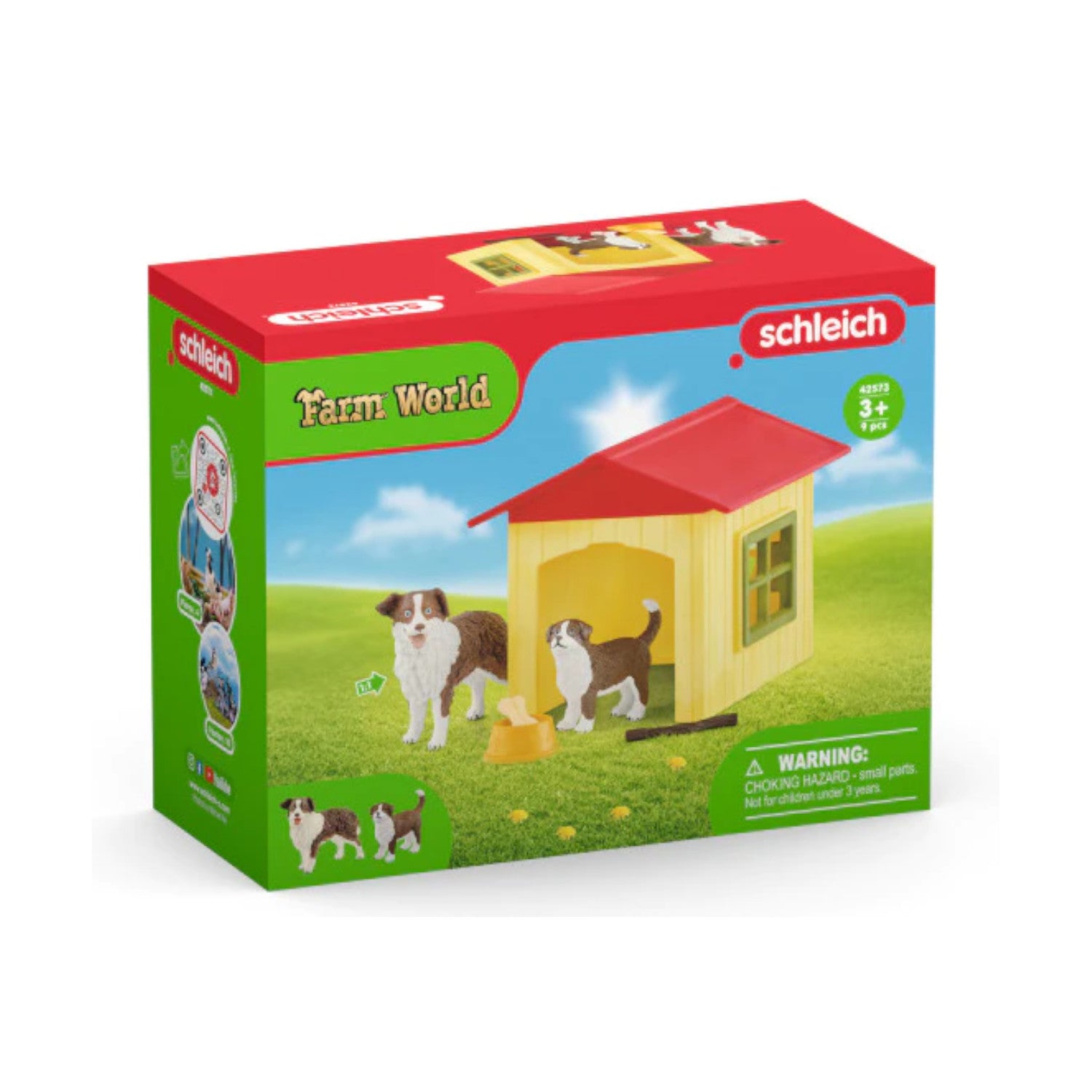 Schleich - 42573 | Farm World: Friendly Dog House – Castle Toys