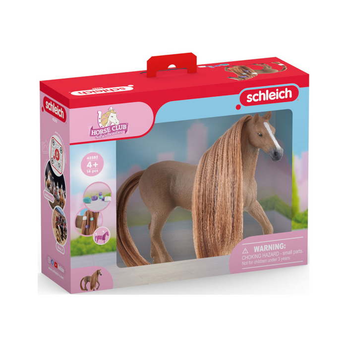 Schleich - 42582 | Horse Club: Beauty Horse English Thoroughbred Mare
