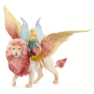 Schleich - 70714 | Bayala: Fairy in Flight on Winged Lion