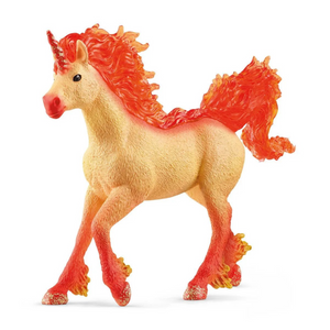 Schleich - 70756 | Bayala: Elementa Fire Unicorn stallion