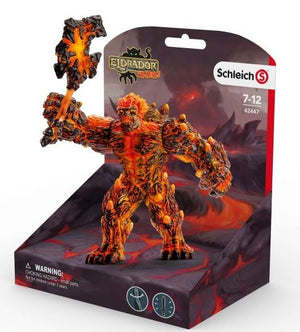 Schleich - 42447 | Eldrador Creatures: Lava Golem with Weapon