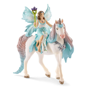 Schleich - 70569 | Bayala: Fairy Eyela with Princess Unicorn
