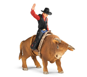 Schleich - 72120 | Farm World: Bull Rider (Rodeo Series)