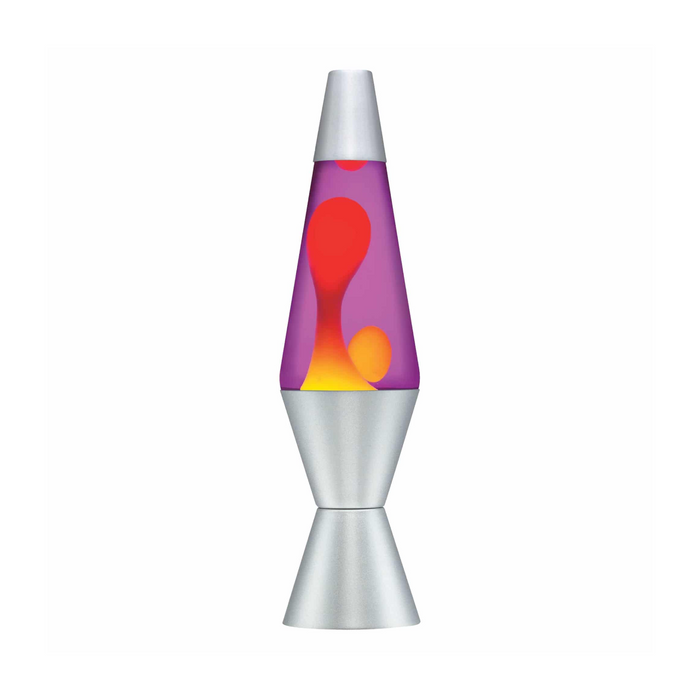 1 | Lava Lamp 11.5-Inches - Yellow & Purple