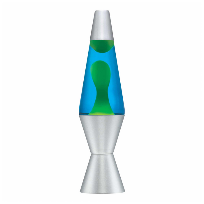 3 | Lava Lamp 11.5-Inches - Green & Blue