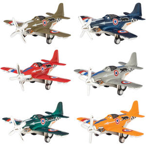 Schylling - DCAP | Die-cast Airplane - Assorted (One per Purchase)