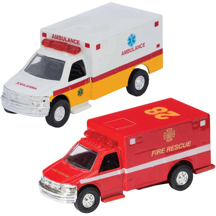 Schylling - DCA | Diecast Ambulance - Assorted (One per Purchase)