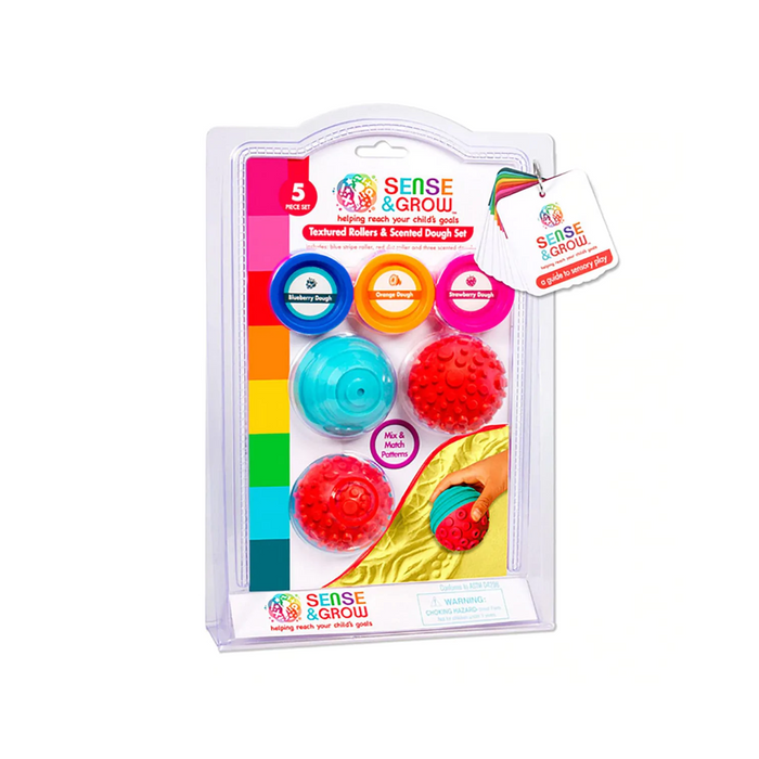 Sense and Grow - 61659 | Textured Rollers And Scented Dough