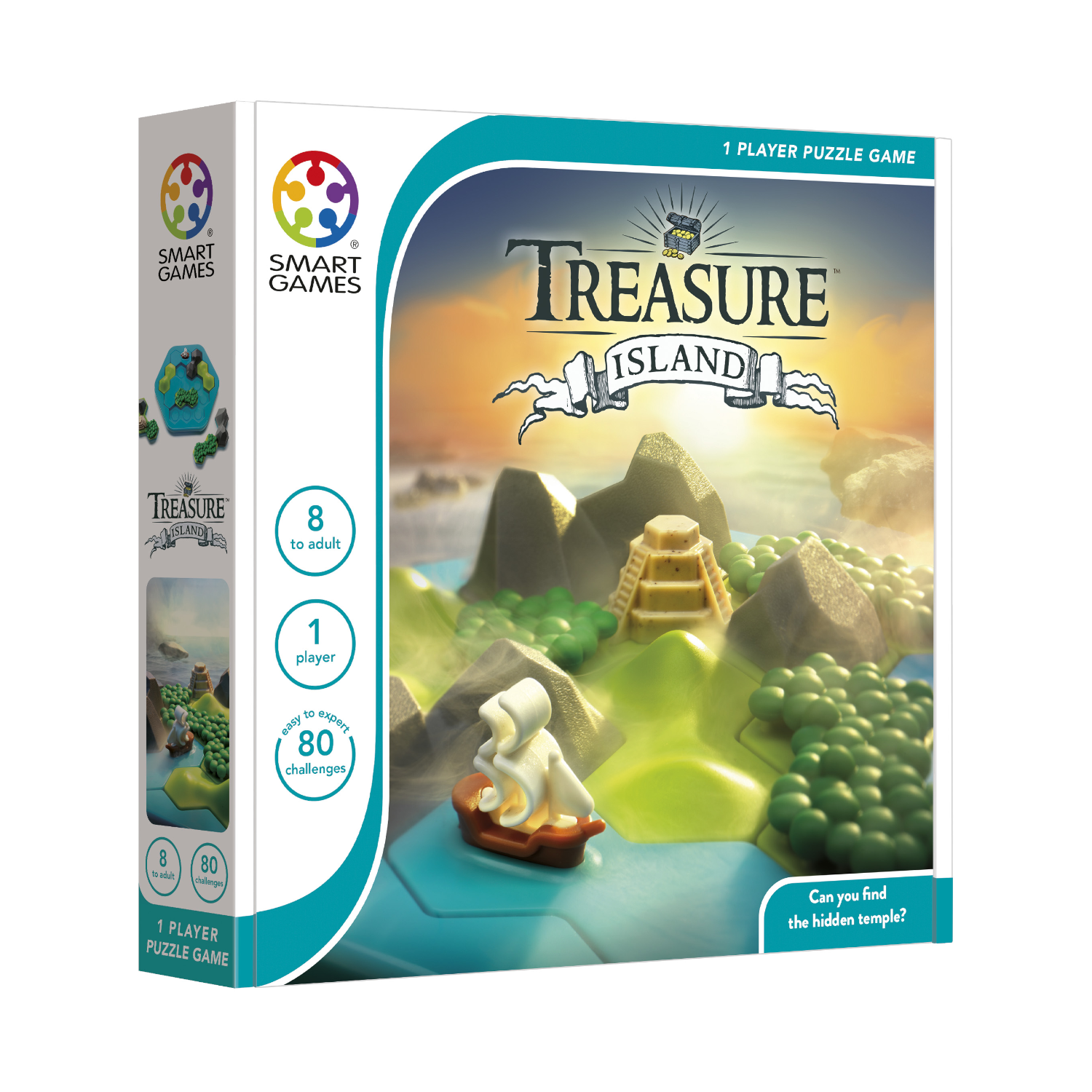 Smart Games - SG 098  Treasure Island – Castle Toys