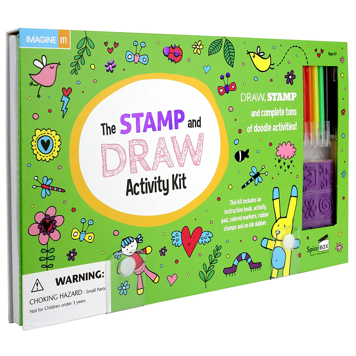 SpiceBox Children's Activity Kits for Kids Creative Coloring