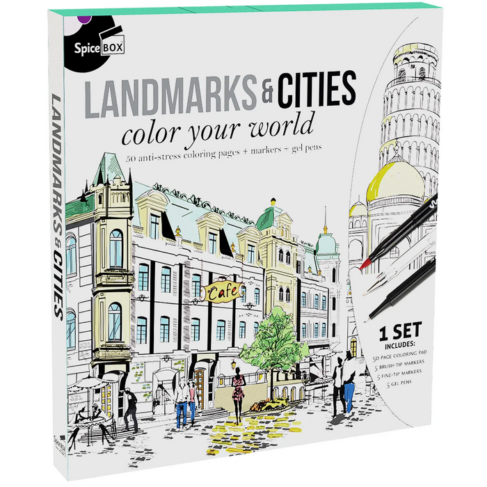 2 | Landmarks & Cities - Color Your World