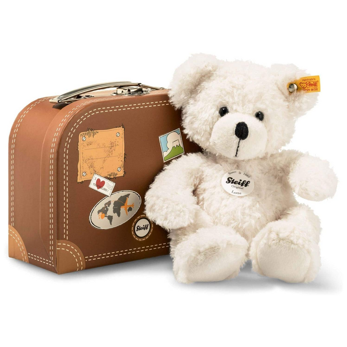 2 | Lotte Teddy Bear in Suitcase - White